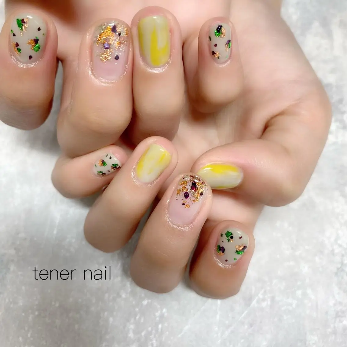 ネイル ニュアンスネイル テネルネイル tener nailのネイルデザイン