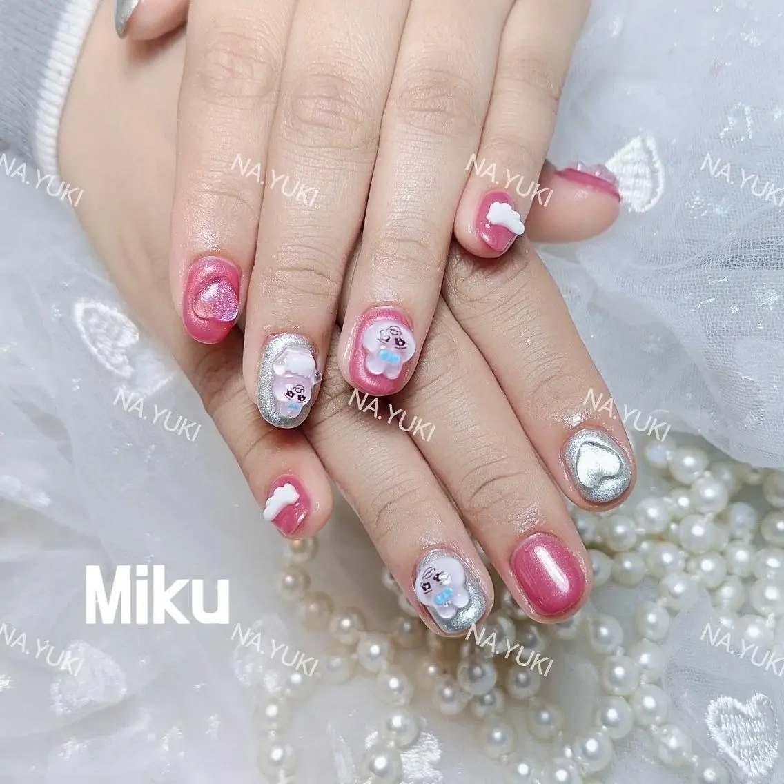 ネイル ハンドネイル ハンドケア YUKI 💗 渋谷店のネイルデザイン