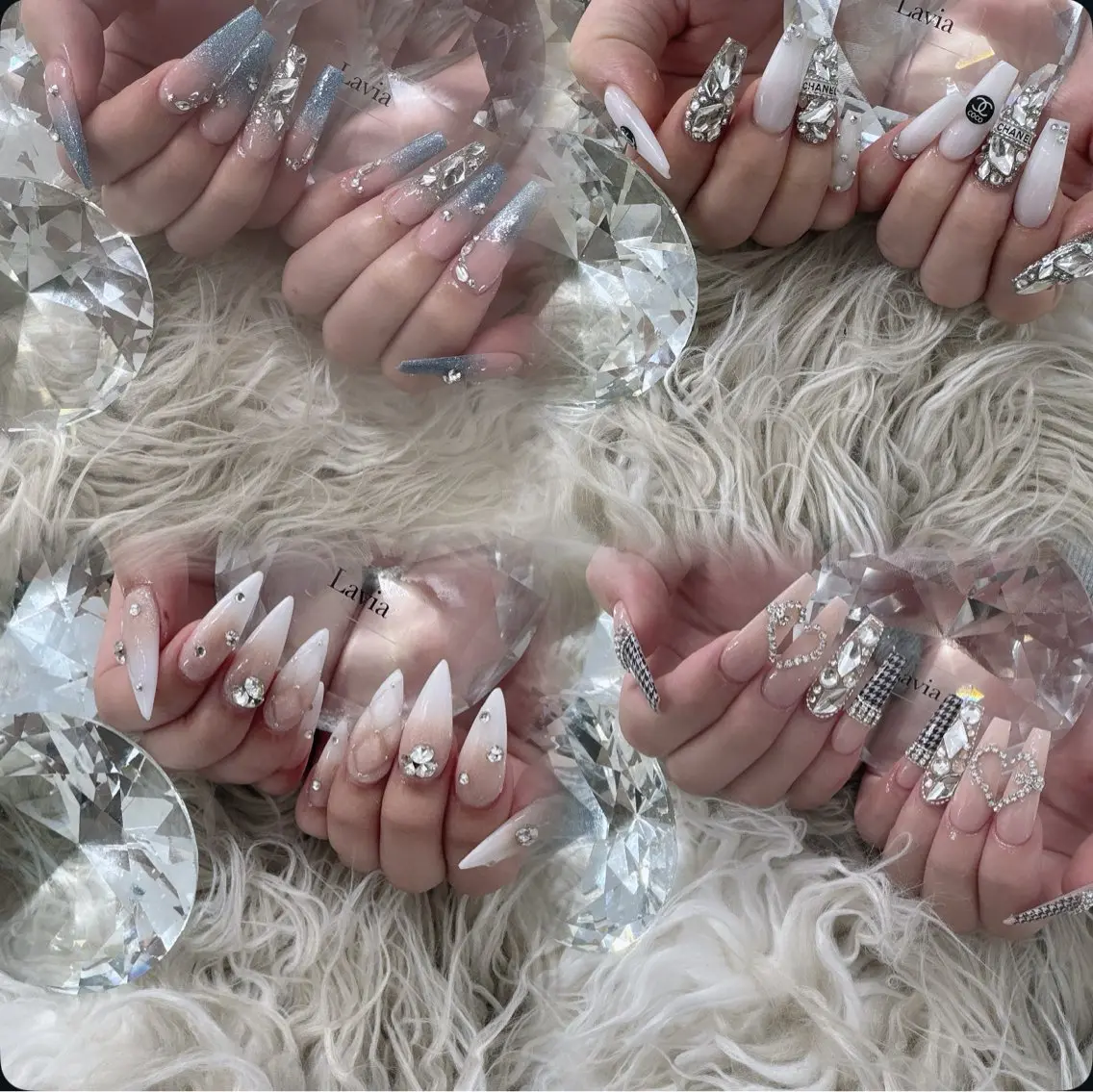 ネイル lavia🖤 ayumiのネイルデザイン