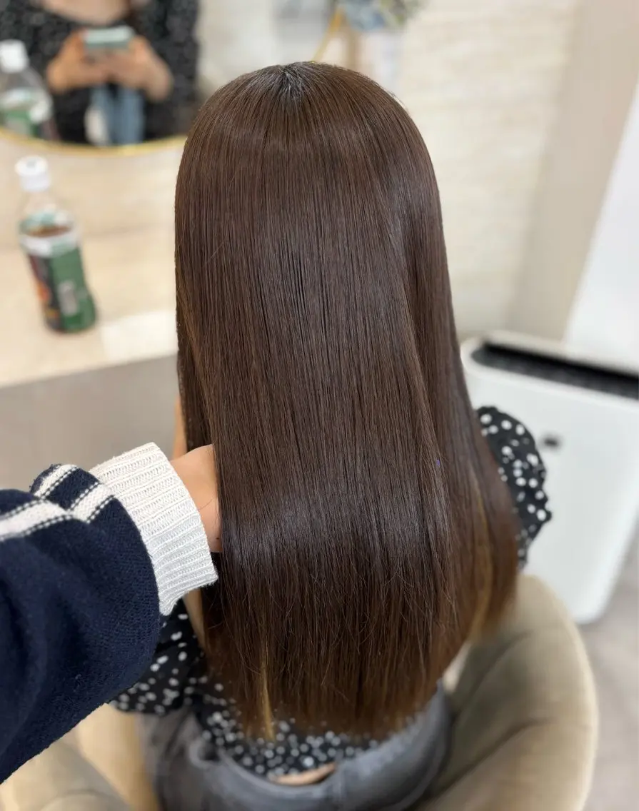 当日限定‼️🌟⋆꙳透明感抜群カラー➕カット➕1stepトリートメント🌟⋆꙳の写真