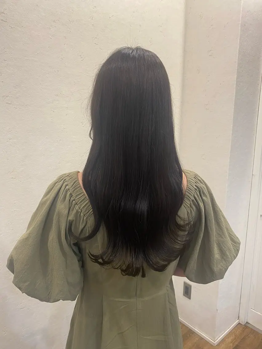 ロング カラー 透明感カラー /Kanon️🫧のヘアスタイル