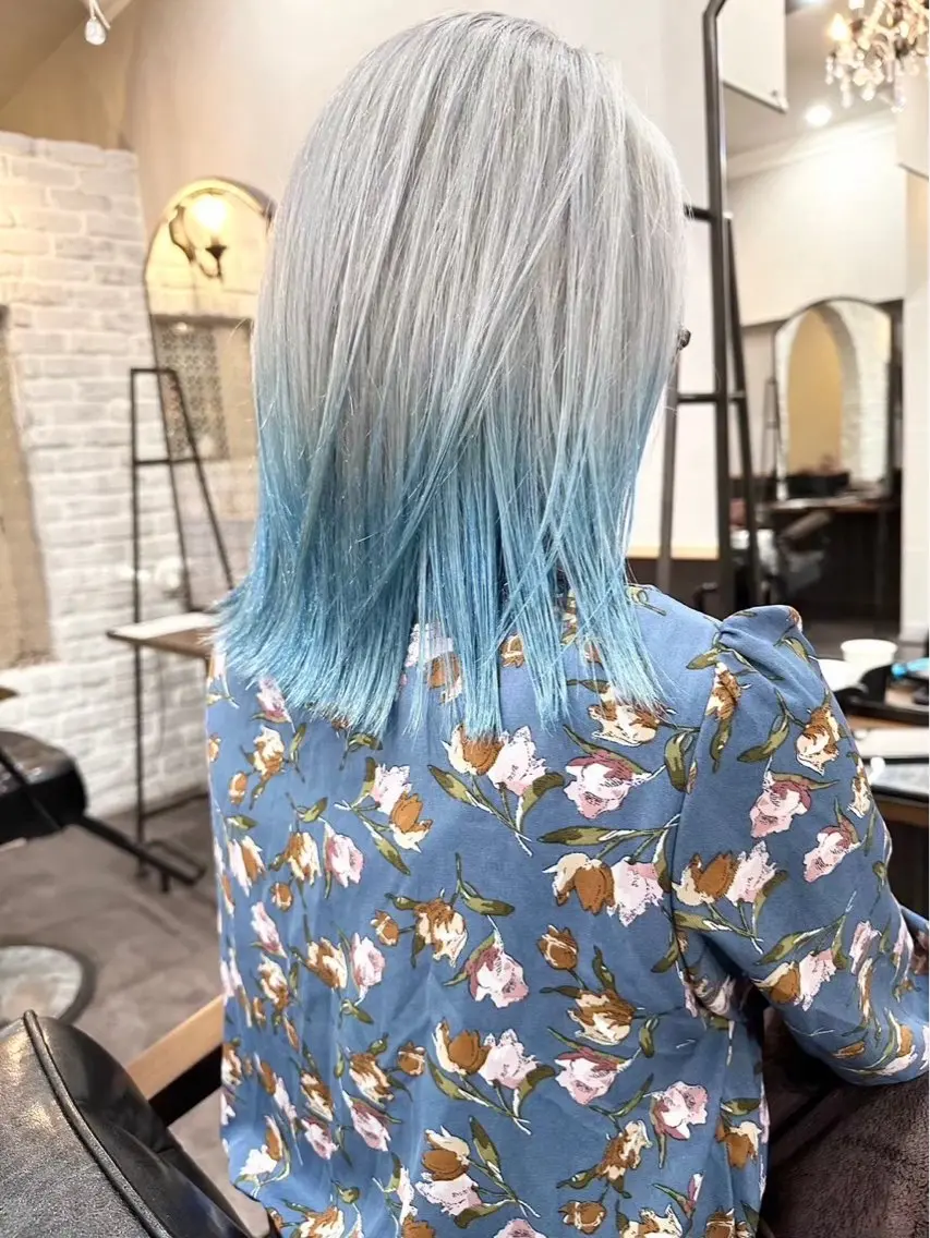 セミロング 🎀Yuzumi/ カット/パーマ🎀のヘアスタイル