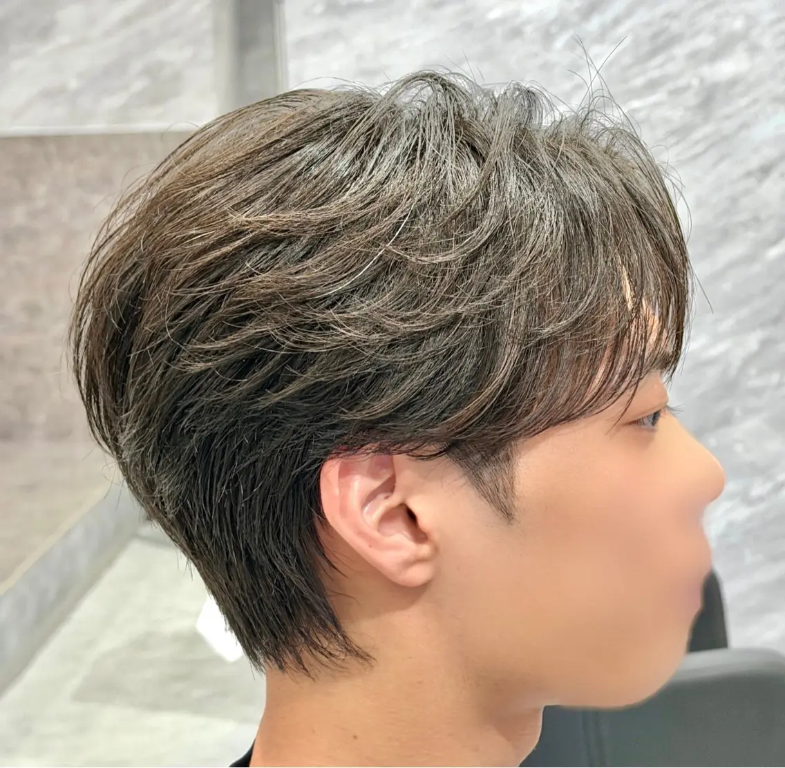 メンズ ulus kobe 藤枝大地のヘアスタイル