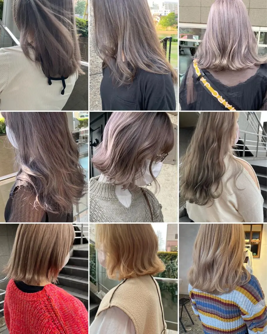 🚩学割/U24)カット×カラー×トリートメントの写真