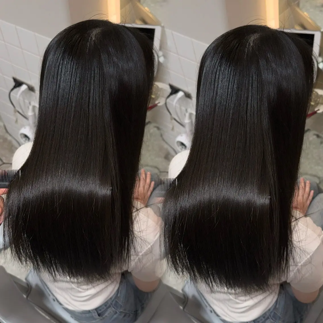 ロング カラー パーマ カット ヘアカラー 縮毛矯正 ハッシュカット 美髪矯正/TERU/のヘアスタイル