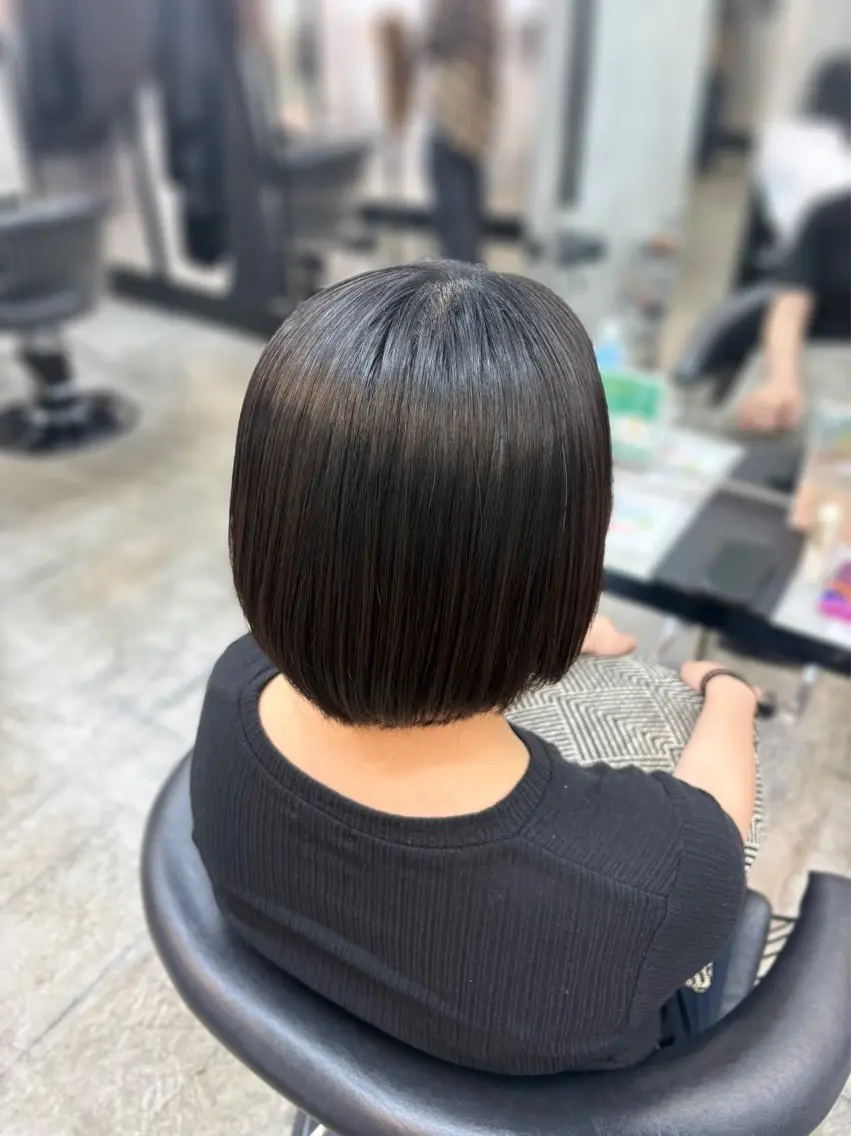 【カットモデル🌟】ボブスタイルカット✂️の写真