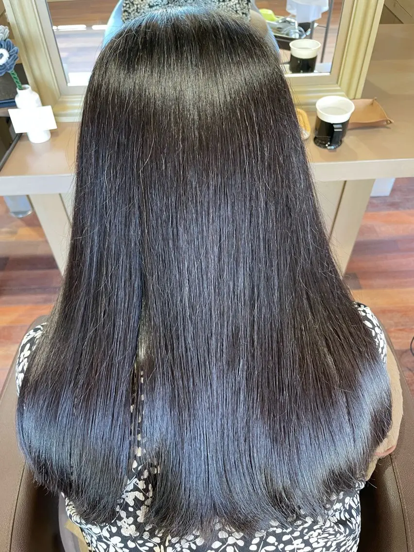 パーマ ストレートパーマ 山口 静音のヘアスタイル