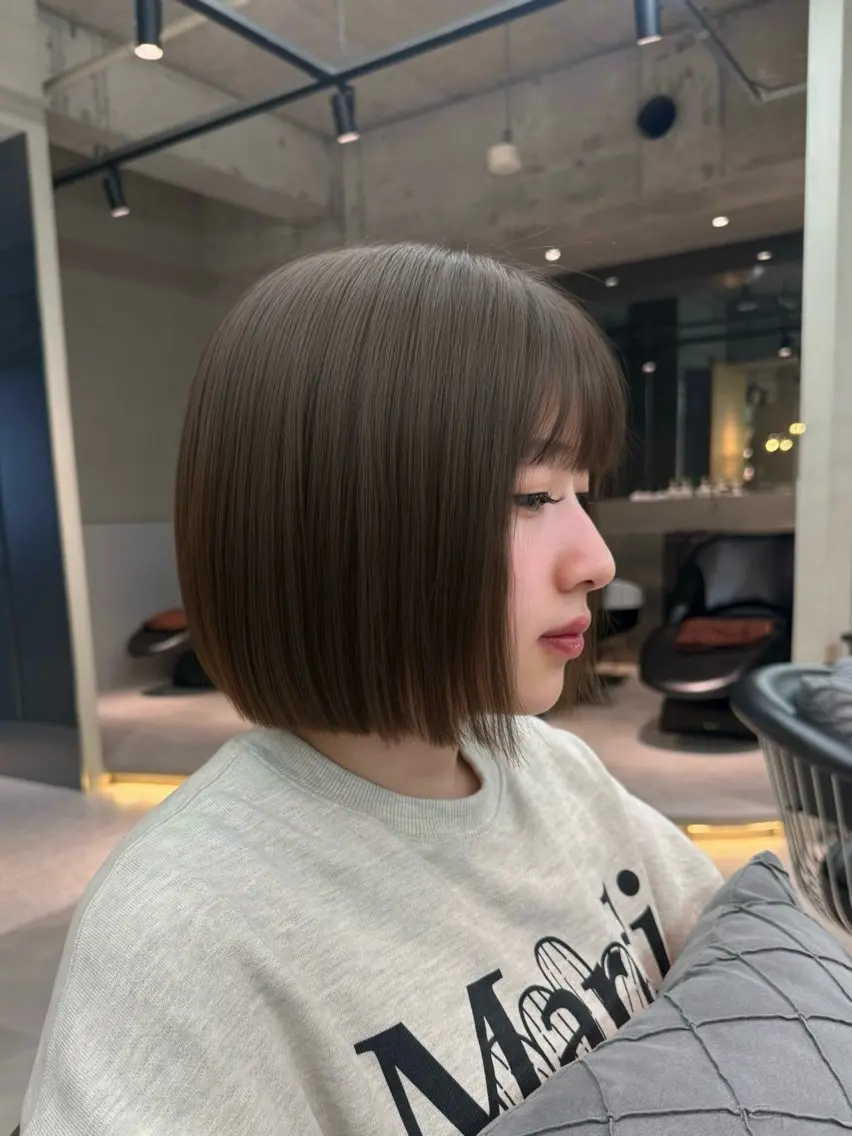 ショート nao 艶カラー🌙* :ﾟのヘアスタイル