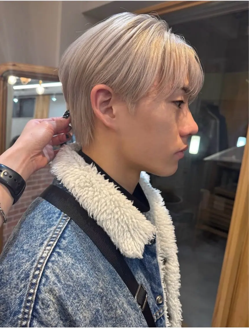 💙メンズカット＋ワンブリーチ💙の写真