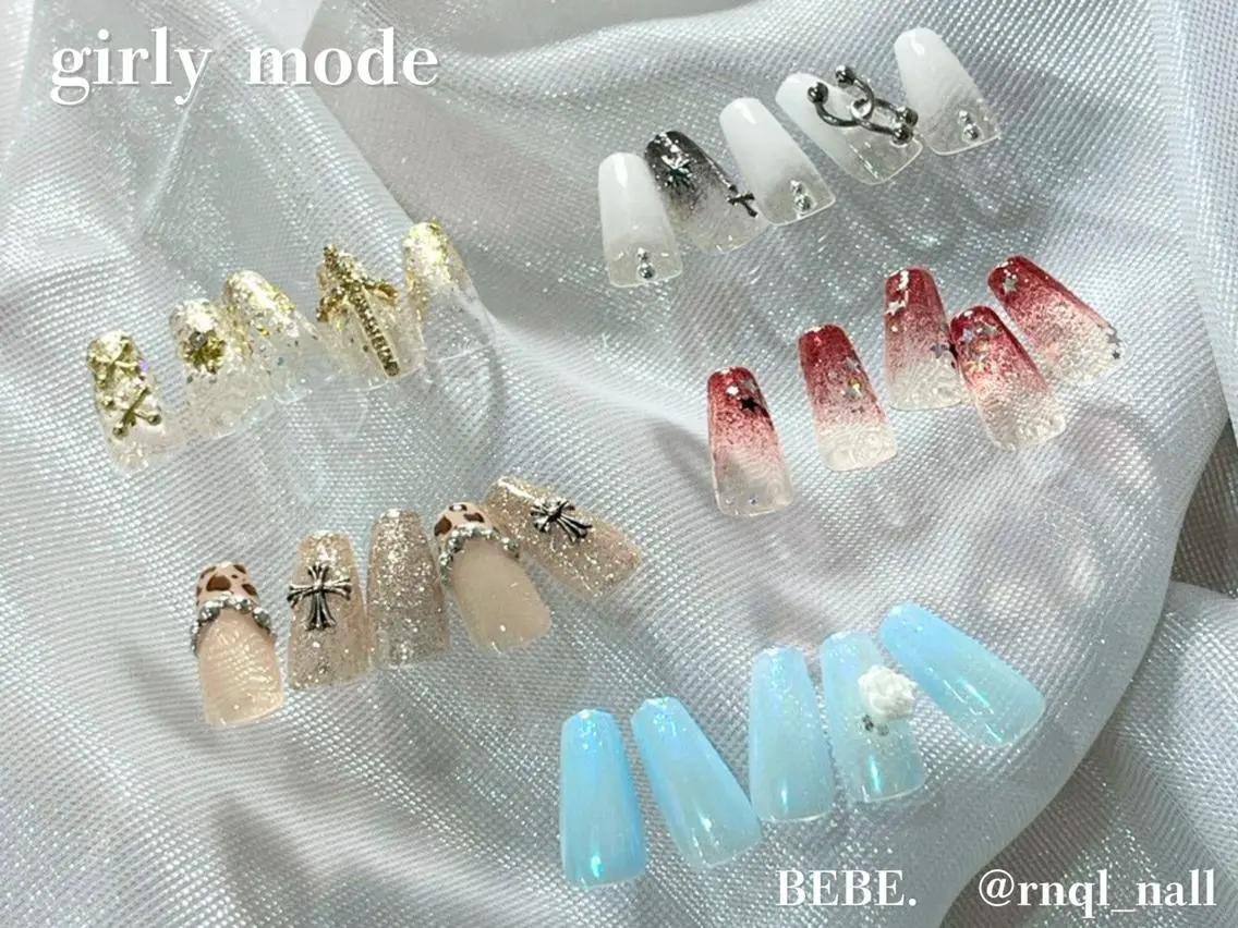 オフあり◆girly モードdesign10種¥8500→¥7500の写真