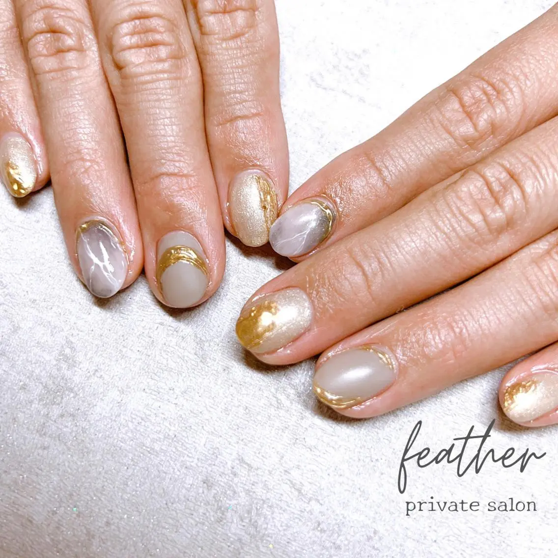 ネイル Feather MAIのマツエク・マツパデザイン