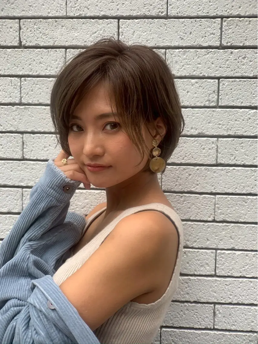 ショート kouta/レイヤー /暖色カラー🌙のヘアスタイル