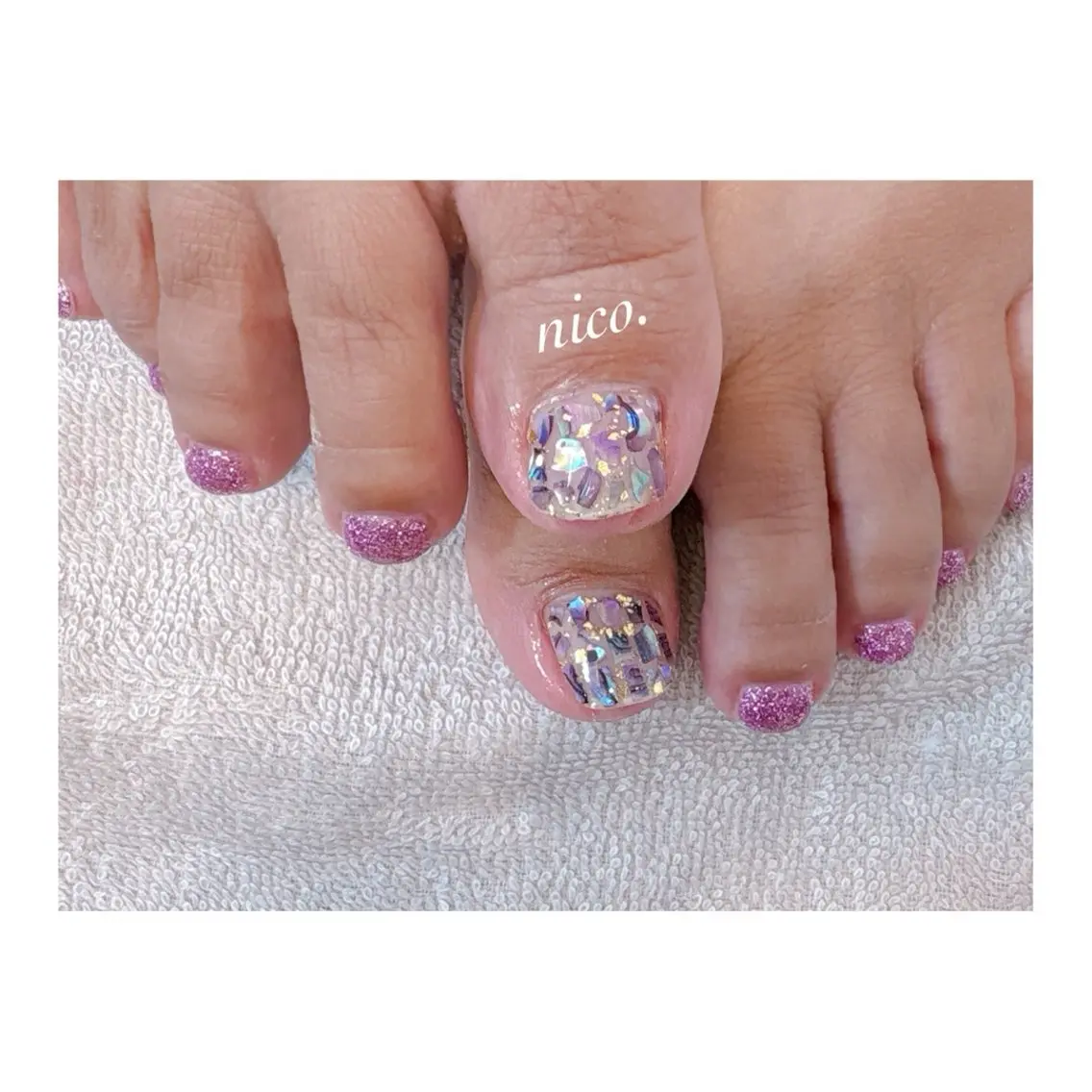ネイル ハンドネイル フットネイル nailsalon nico.のネイルデザイン