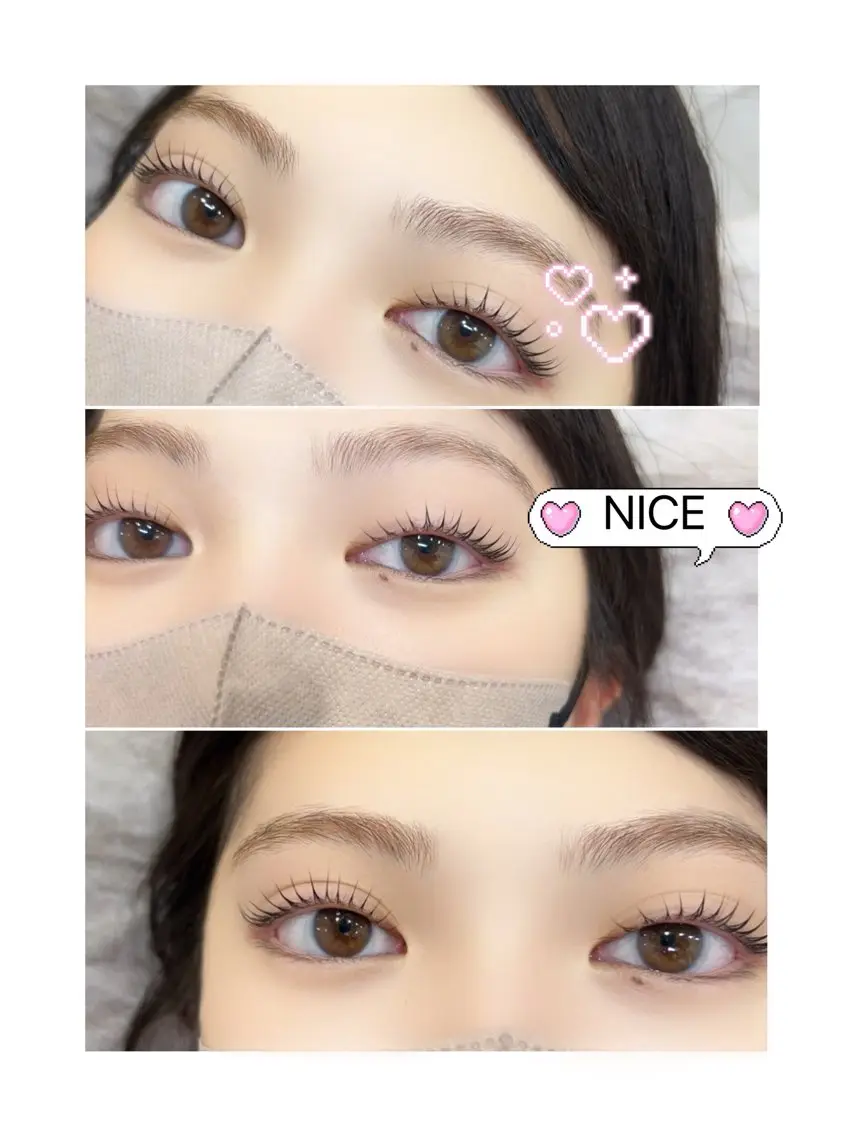 マツエク・マツパ Cカール まつげパーマ マツパ Eyelist Kyoka୨୧のマツエク・マツパデザイン
