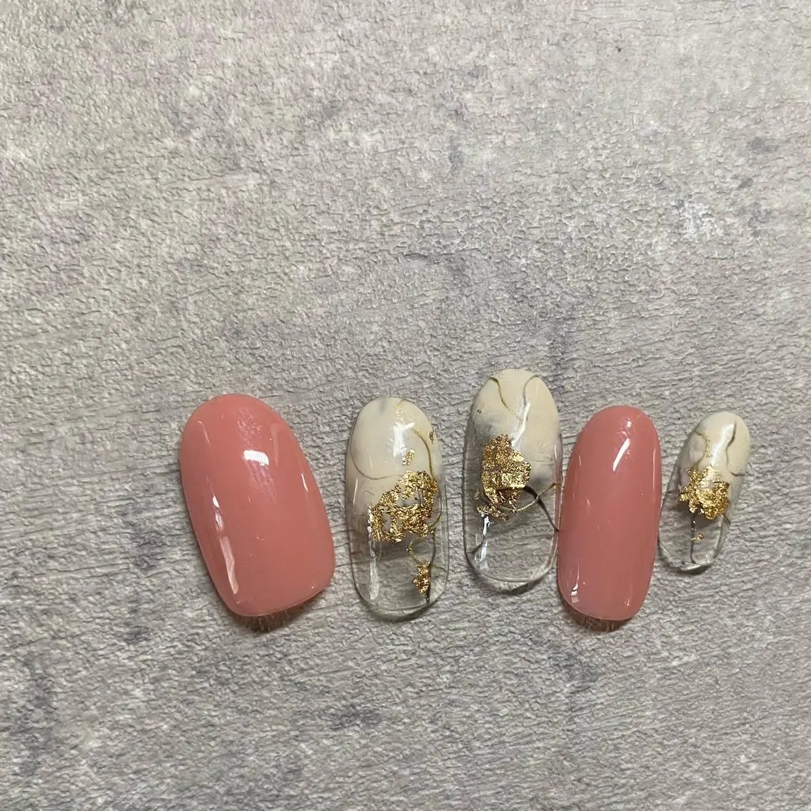 ネイル アートネイル フットネイル ニュアンスネイル 春ネイル 山田 貴子のネイルデザイン