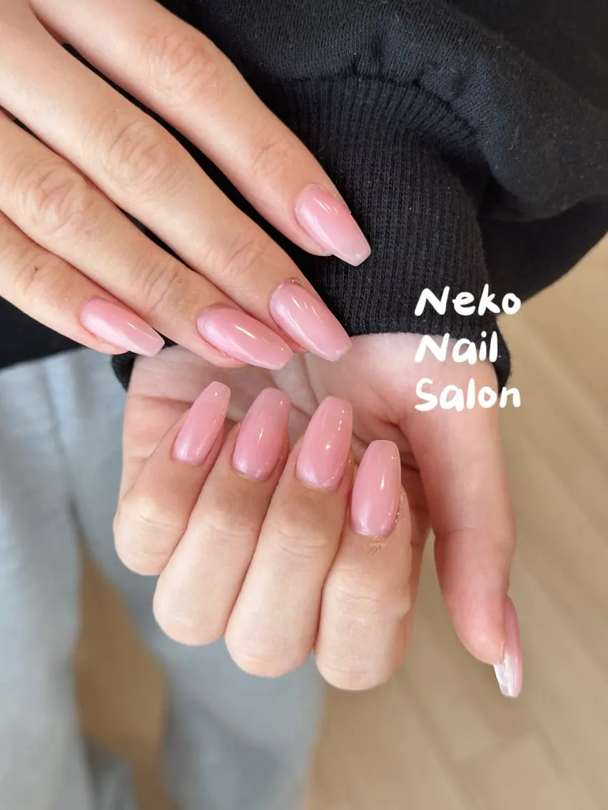 ネイル ワンカラーネイル neko nailのネイルデザイン