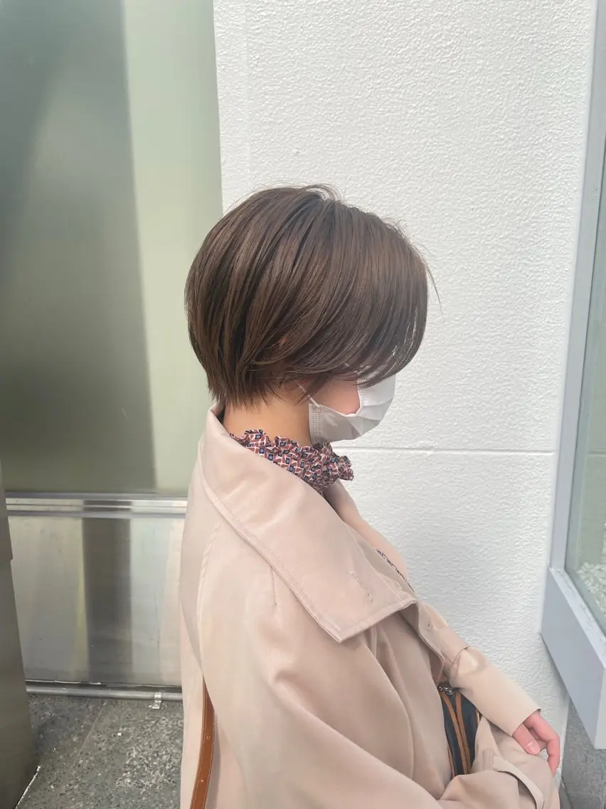 ショート カラー カット ヘアカラー トリートメント ヘッドスパ ヘアセット 🦋ハイトーンボブ ショート🦋トシキのヘアスタイル