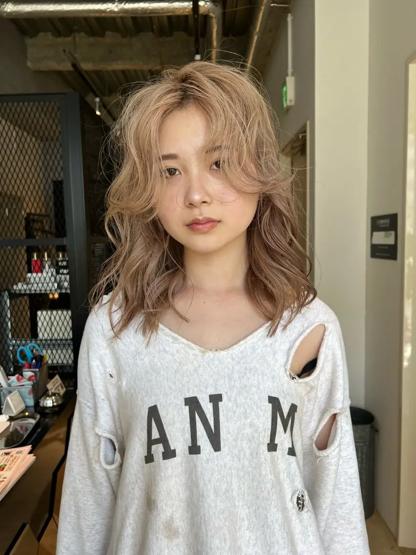 〔新規〕ミディアムカット＋ワンカラー＋トリートメントの写真