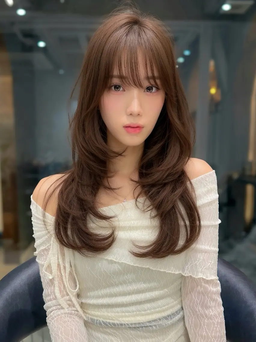 🌈人気No.1🌈毎回使える超お得☆カット＋透け感カラー＋超濃密ハホニコスチームトリートメントの写真