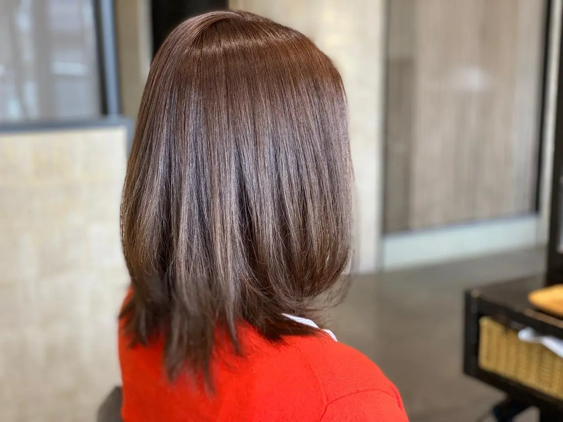 ミディアム 宮城 将大のヘアスタイル