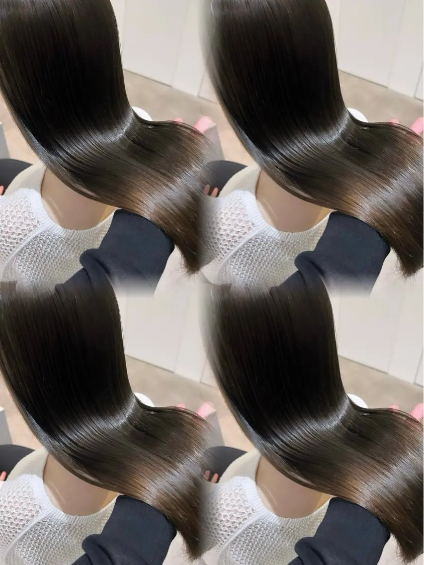 ロング カラー 透明感カラー グレージュ 髪質改善 トリートメント カット ヘアカラー トリートメント 💎透明感カラー特化 💎TAISEIのヘアスタイル