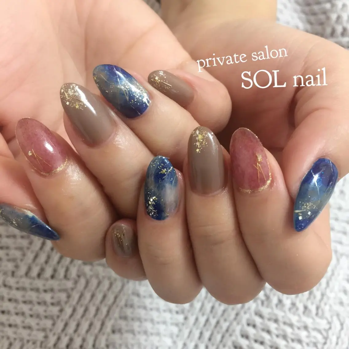 ネイル ハンドネイル SOL NAILのネイルデザイン