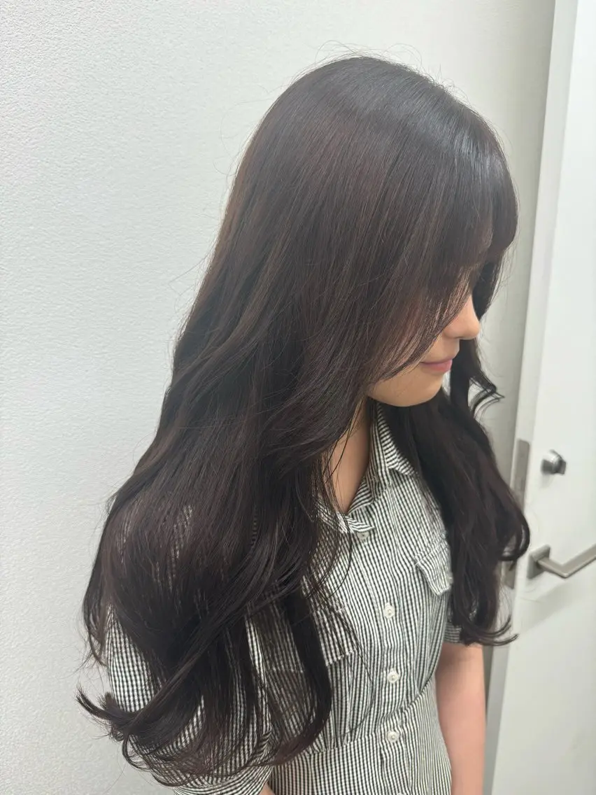 カラー noa🎀美髪縮毛/ 透明感カラーのヘアスタイル