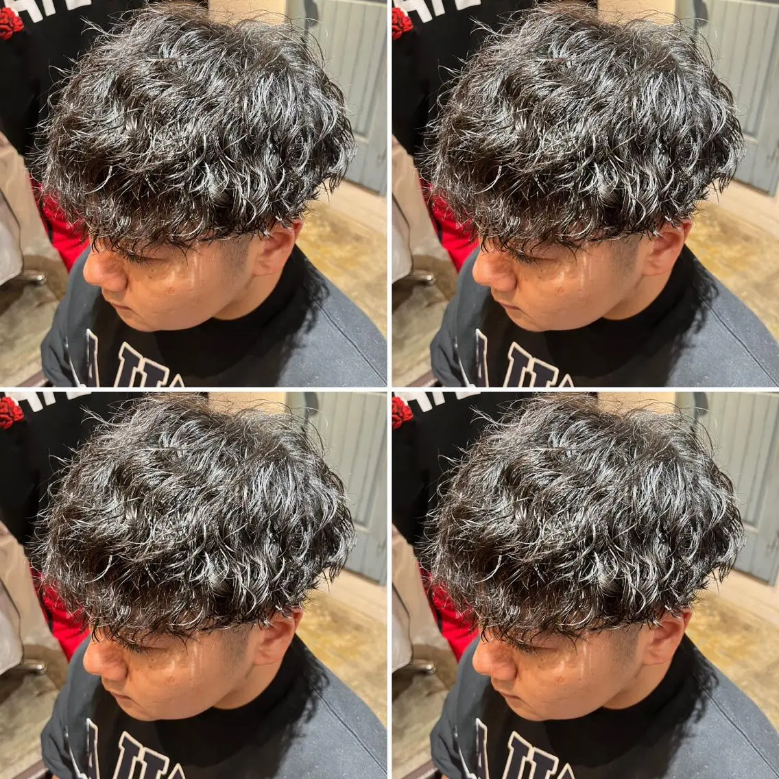パーマ メンズ カット パーマ トリートメント ヘアセット メンズパーマ特化 望月謙二郎のヘアスタイル