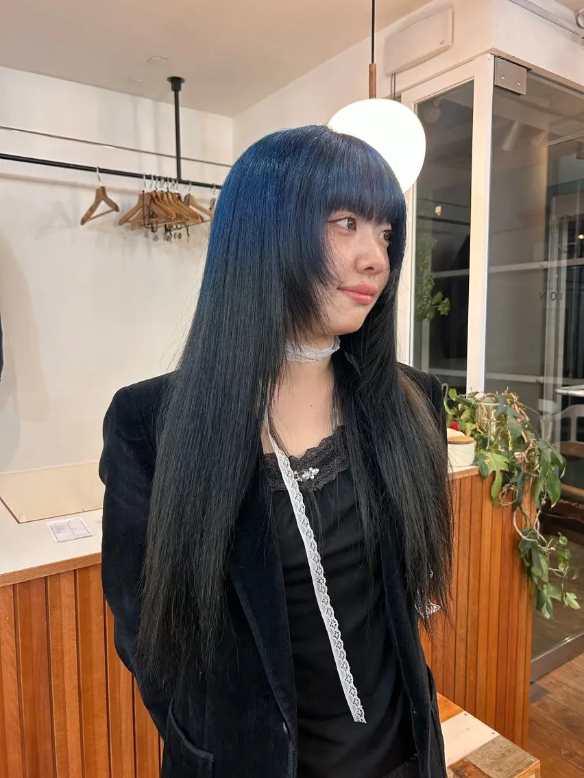 カラー かがやしづ ⭐️カラーモデルのヘアスタイル
