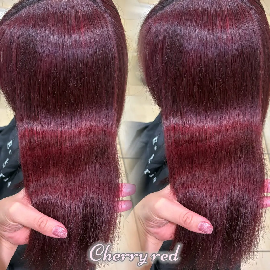 ロング カラー ブリーチ ケアブリーチ レッドカラー ヘアカラー トリートメント 新宿/暖色カラー🎀 Girly/KANAのヘアスタイル