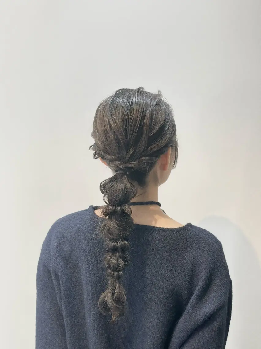 ロング ヘアアレンジ ヘアアレンジ/渋谷/ ゆづきのその他イメージ