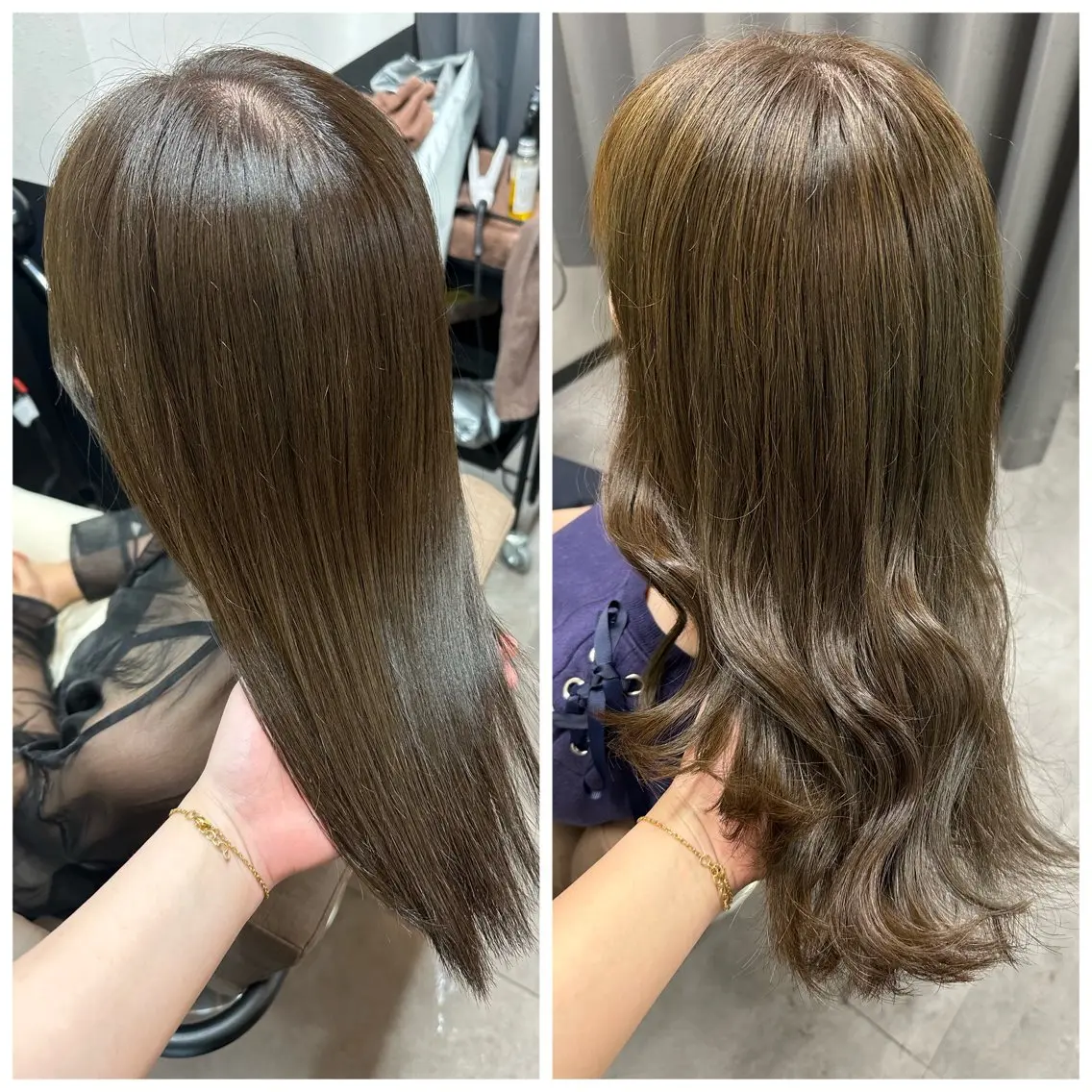 ロング カット ヘアカラー トリートメント TELAHAIR成田 マネージャー吉野美羽のヘアスタイル