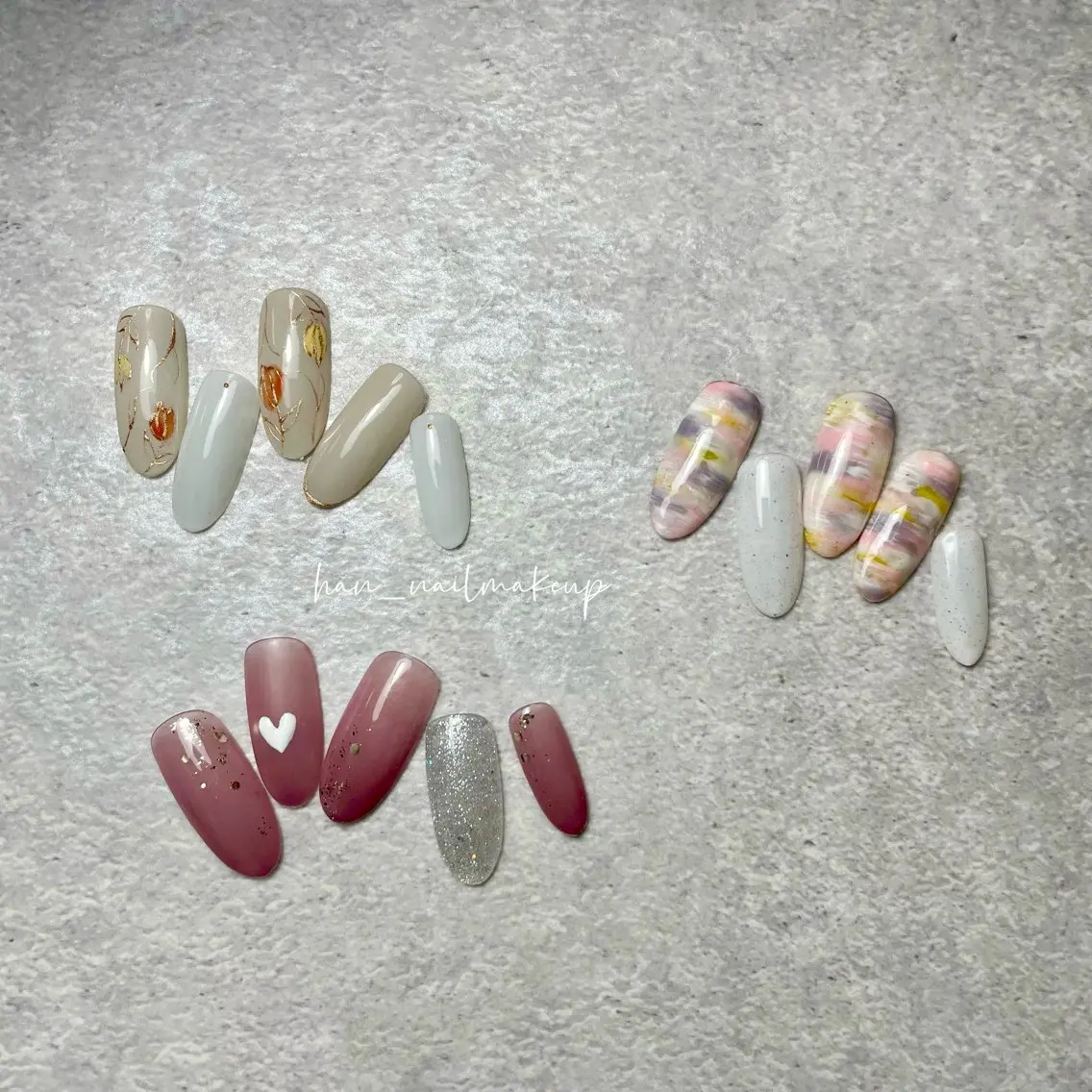 ネイル アートネイル シンプルネイル ハンドネイル Himari Nail Salonのネイルデザイン