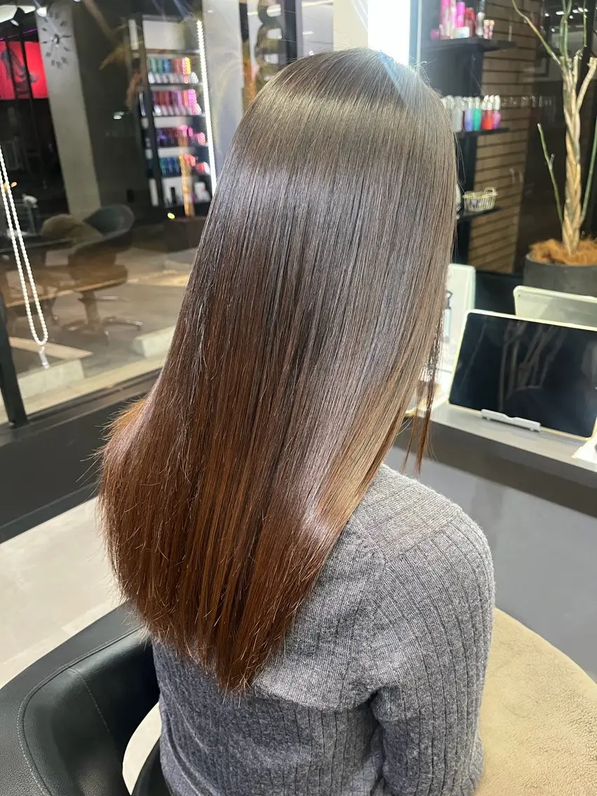 ロング 縮毛矯正 BLESS seiyu🍋のヘアスタイル