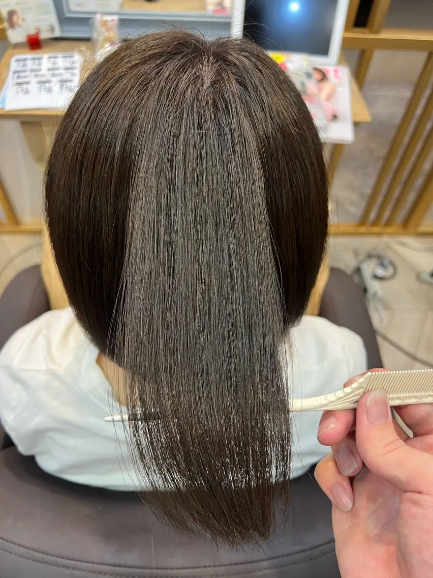 ミディアム 縮毛矯正練習 モデル募集✨️NOAのヘアスタイル