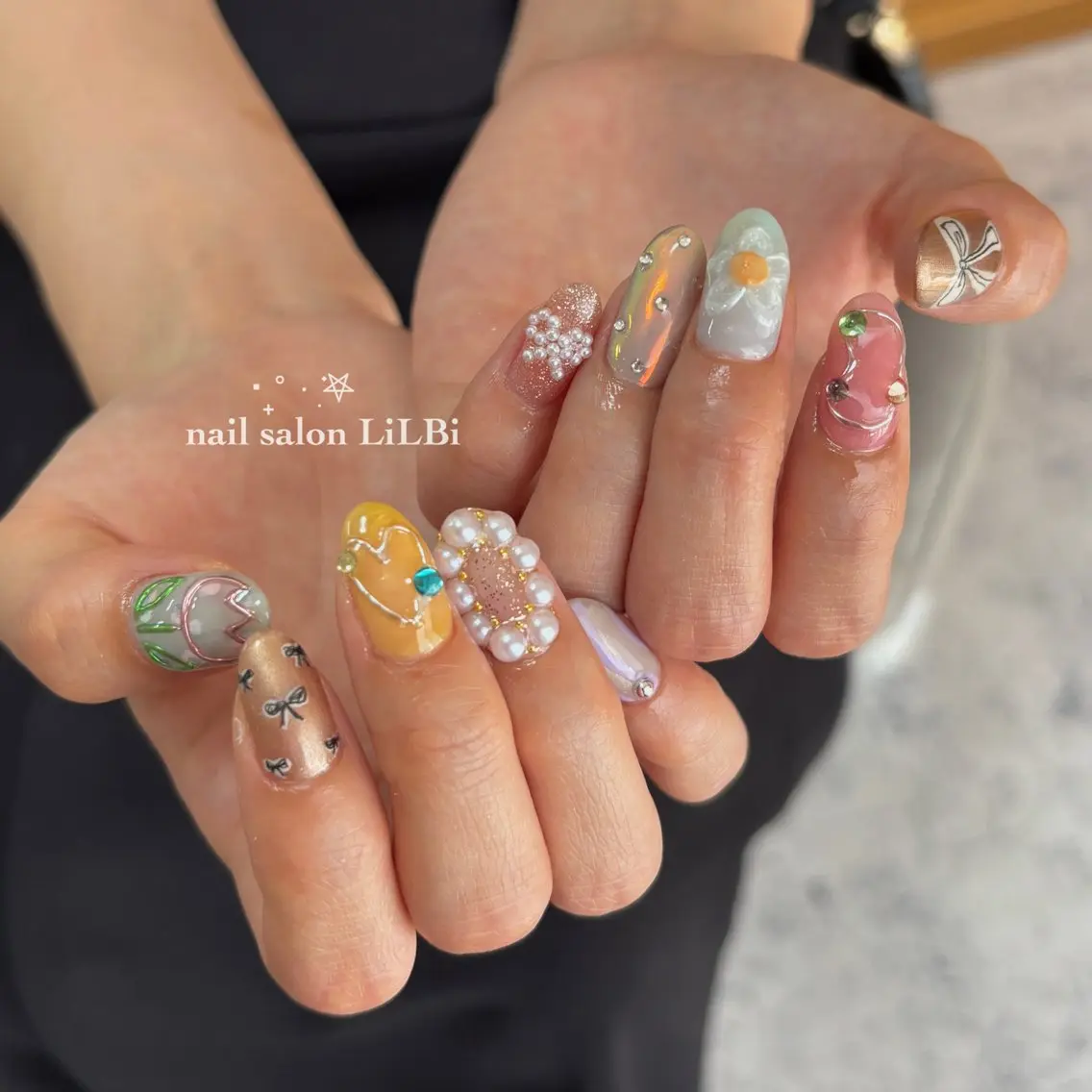 ネイル ハンドネイル nailsalon LiLBiのネイルデザイン