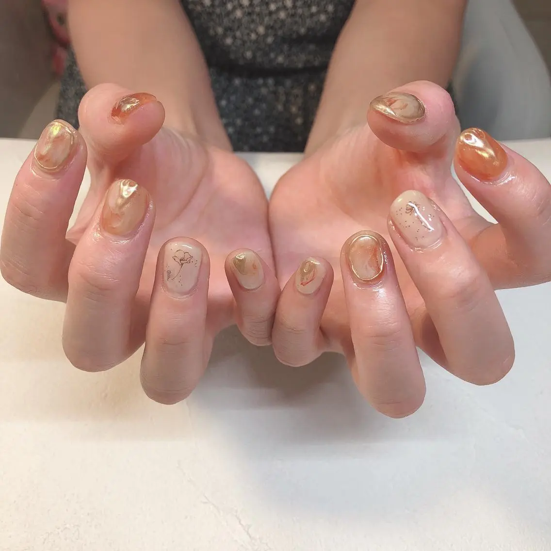 ネイル ジェルネイル ハンドネイル nails 🎀meのネイルデザイン