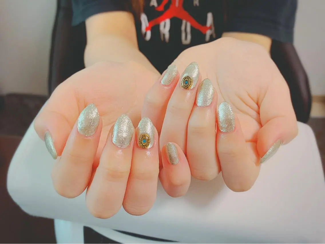 ネイル ワンカラーネイル 💎JADE💎 安田沙也香のネイルデザイン