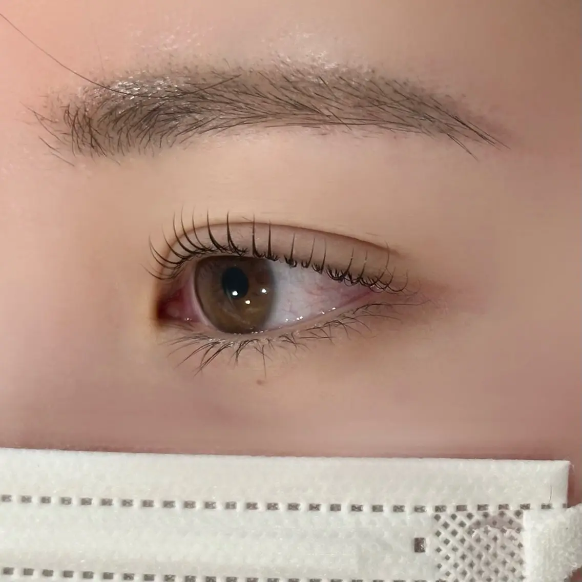 マツエク・マツパ Cカール Lカール パリジェンヌラッシュリフト 一重×まつ毛パーマ eyelash Zen manakaのマツエク・マツパデザイン