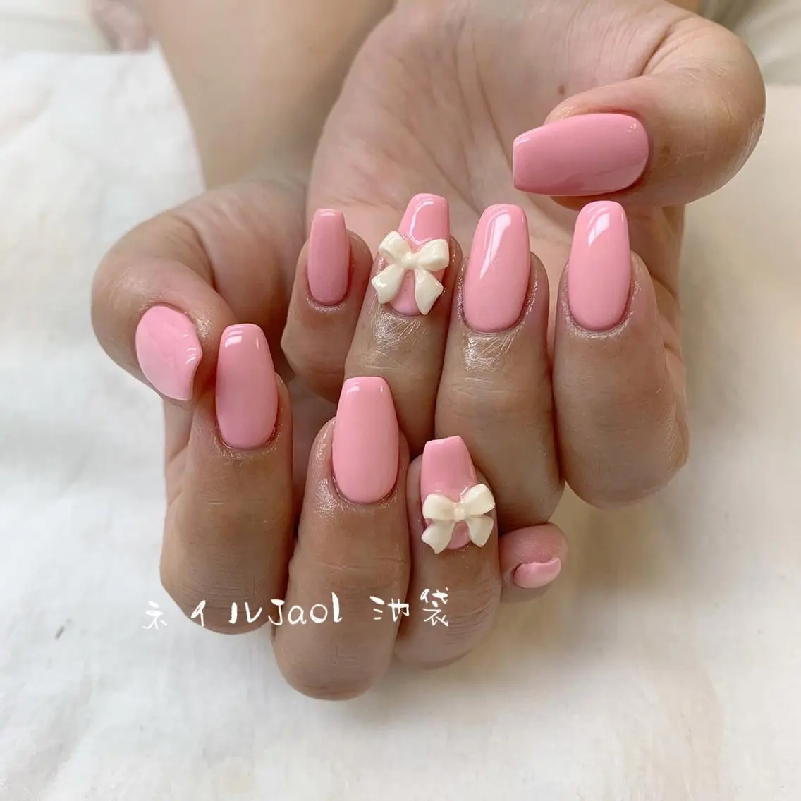 セミロング ネイルJaol 池袋のネイルデザイン
