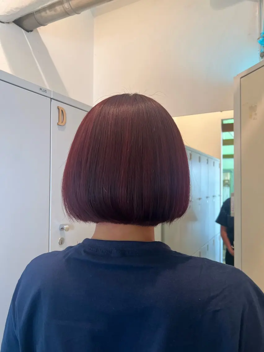 ショート ハイトーンカラー/エ クステ/デザインのヘアスタイル