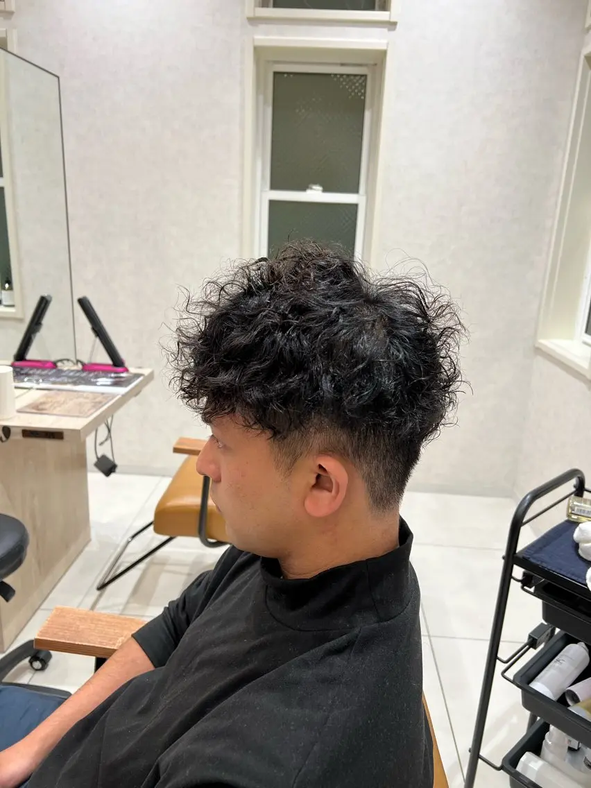 メンズ メンズパーマ メンズツイストパーマ メンズベリーショート ツイストパーマ メンズ特化🔥パーマ 支持率1🔥たけしのヘアスタイル