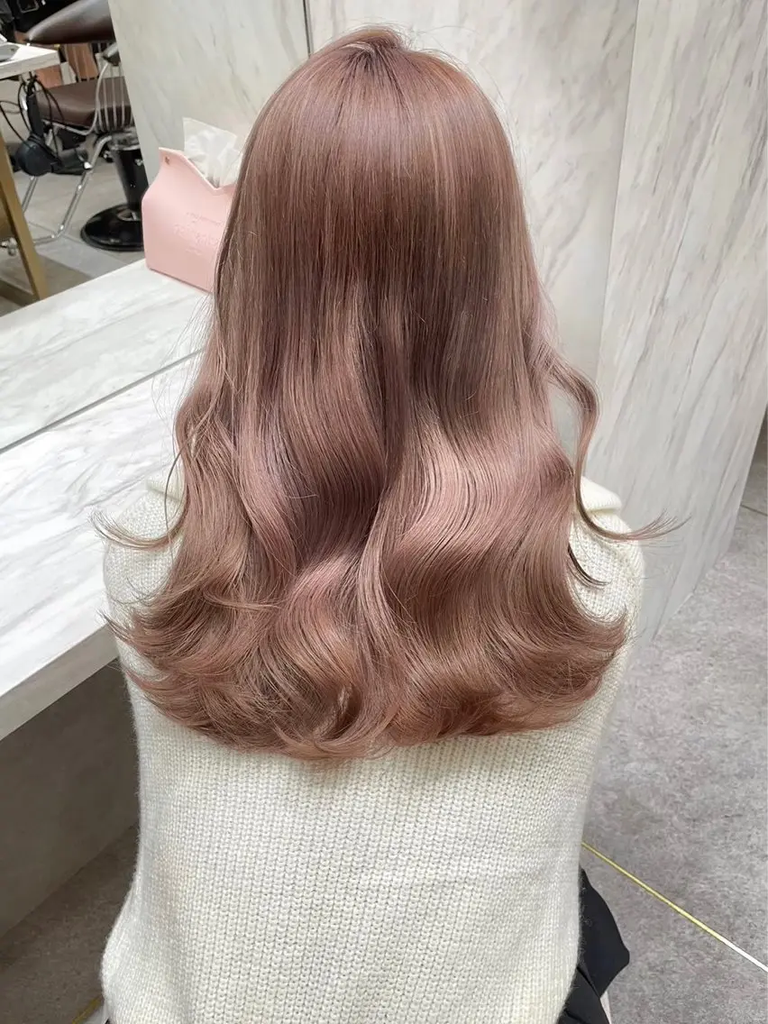 ロング カラー カット ヘアカラー トリートメント 🍒楓🍒北九州1 艶カラー作る人🎨のヘアスタイル