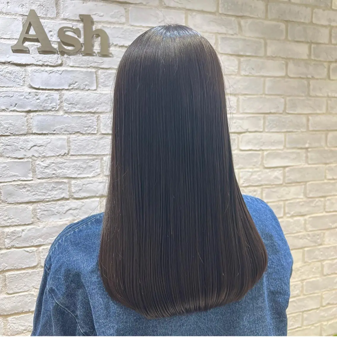 ロング 髪質改善 カット 縮毛矯正 トリートメント 三箇島陽香/髪質改善 クロスパーマ縮毛矯正のヘアスタイル