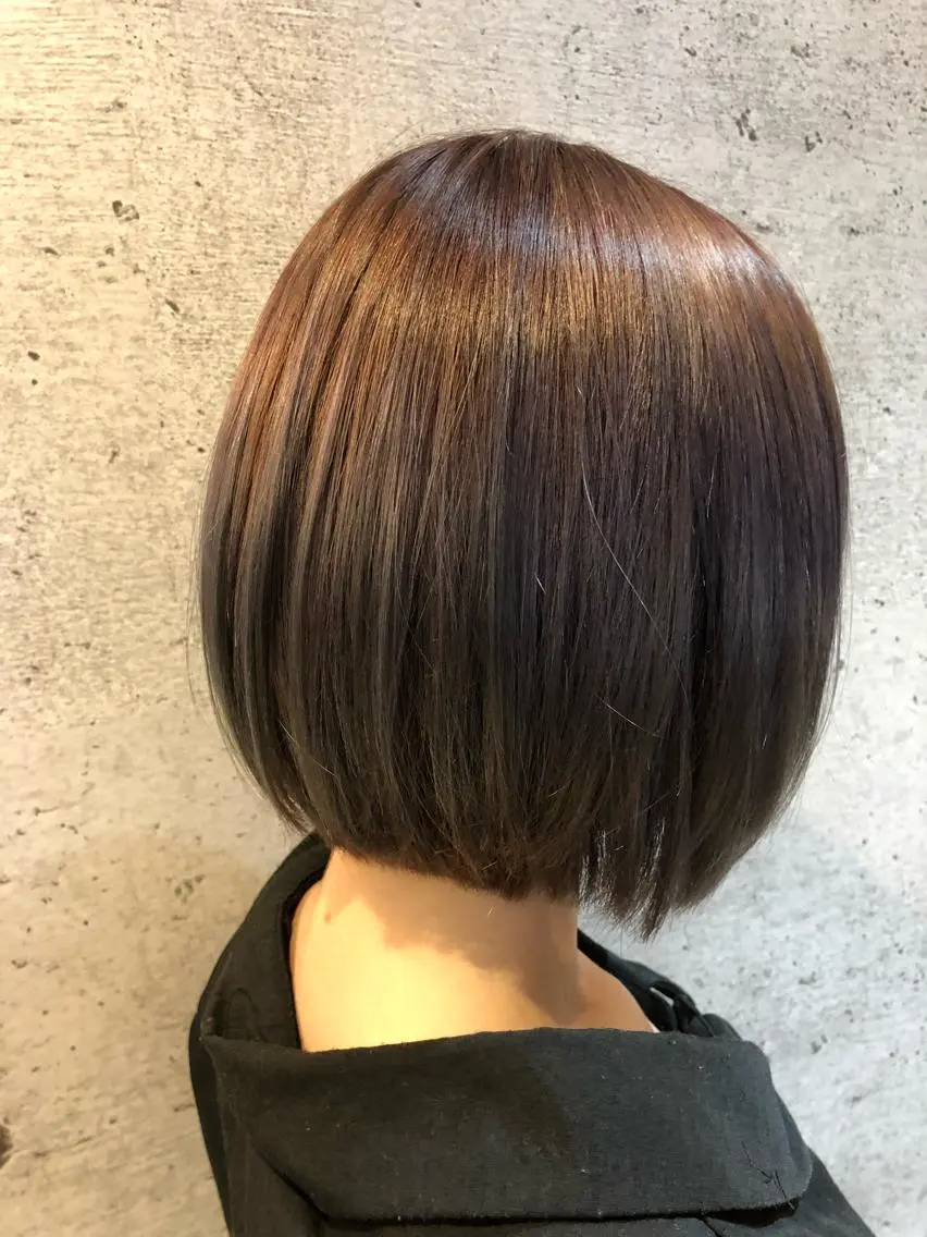 似合わせカット+2stepトリートメントレイヤー、ボブ、くびれショート、ロング、ミニボブ、メンズカットなど全てに対応😊の写真