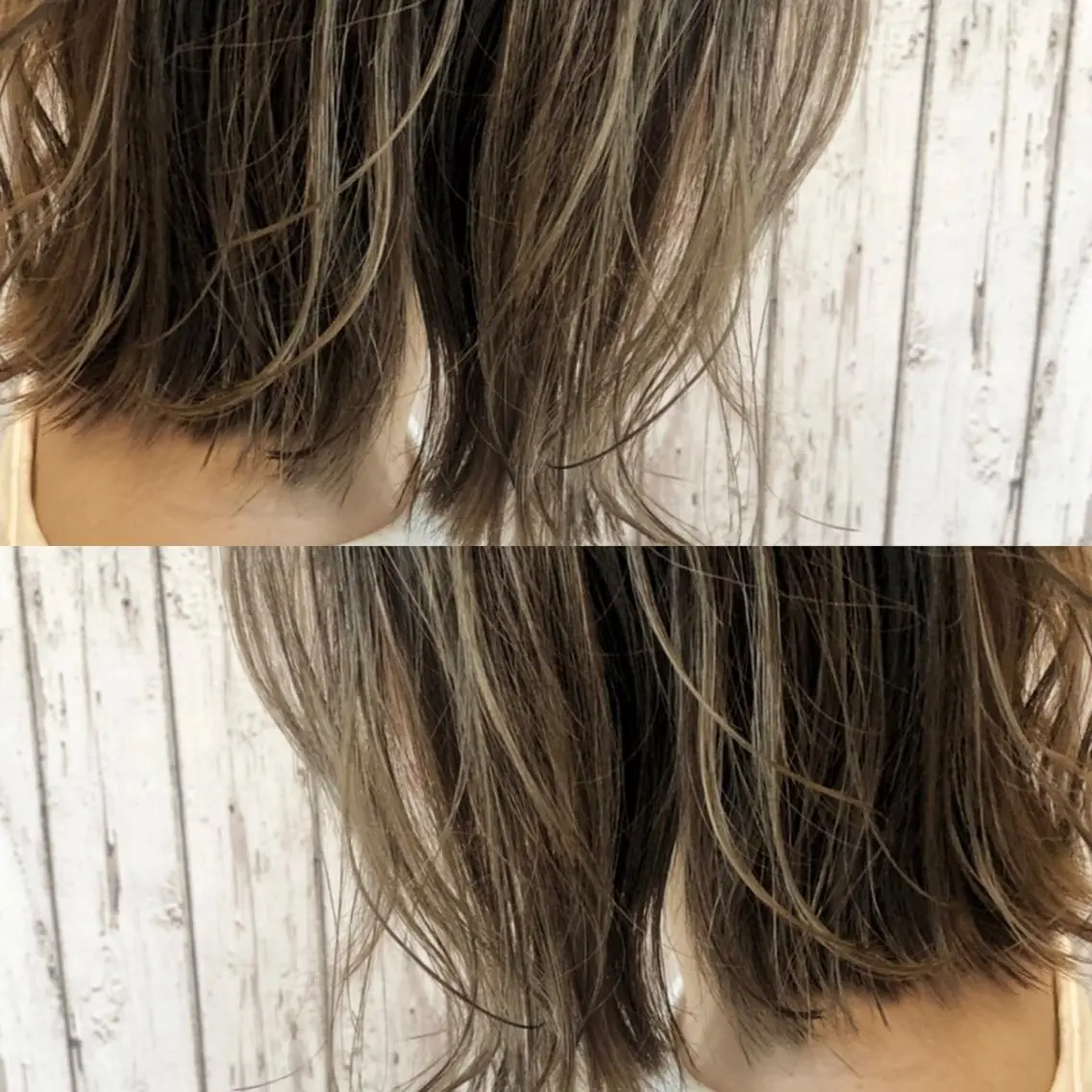 ロング カラー ヘアアレンジ ハイライトカラー ハイライト 美容室sand 横浜のヘアスタイル