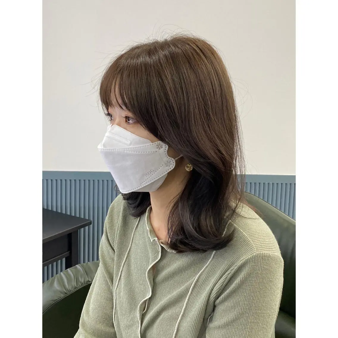 【ご新規様限定】前髪&顔まわりカット+カラー+カシミヤトリートメントの写真