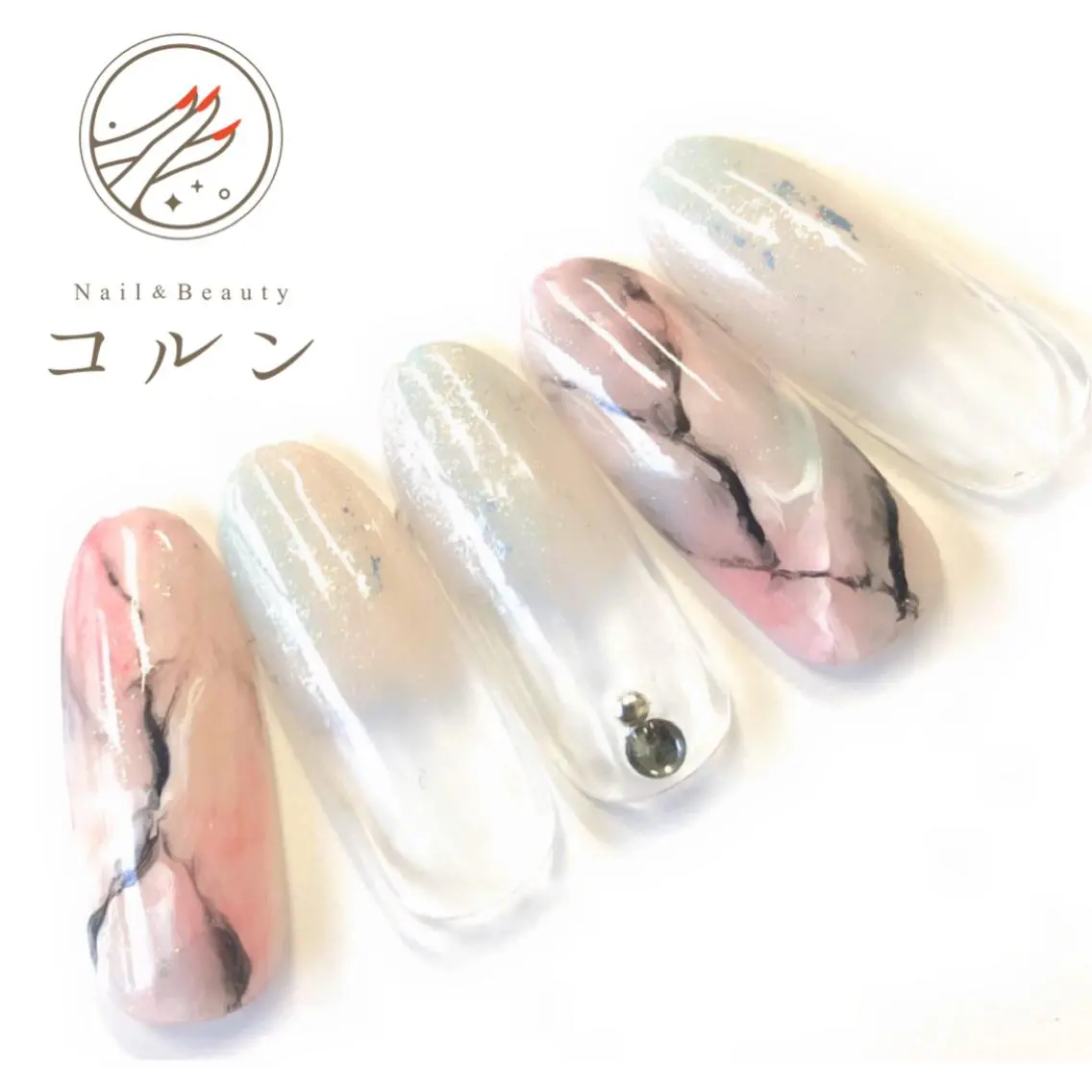 ネイル ハンドネイル フットネイル NailBeauty コルンのネイルデザイン