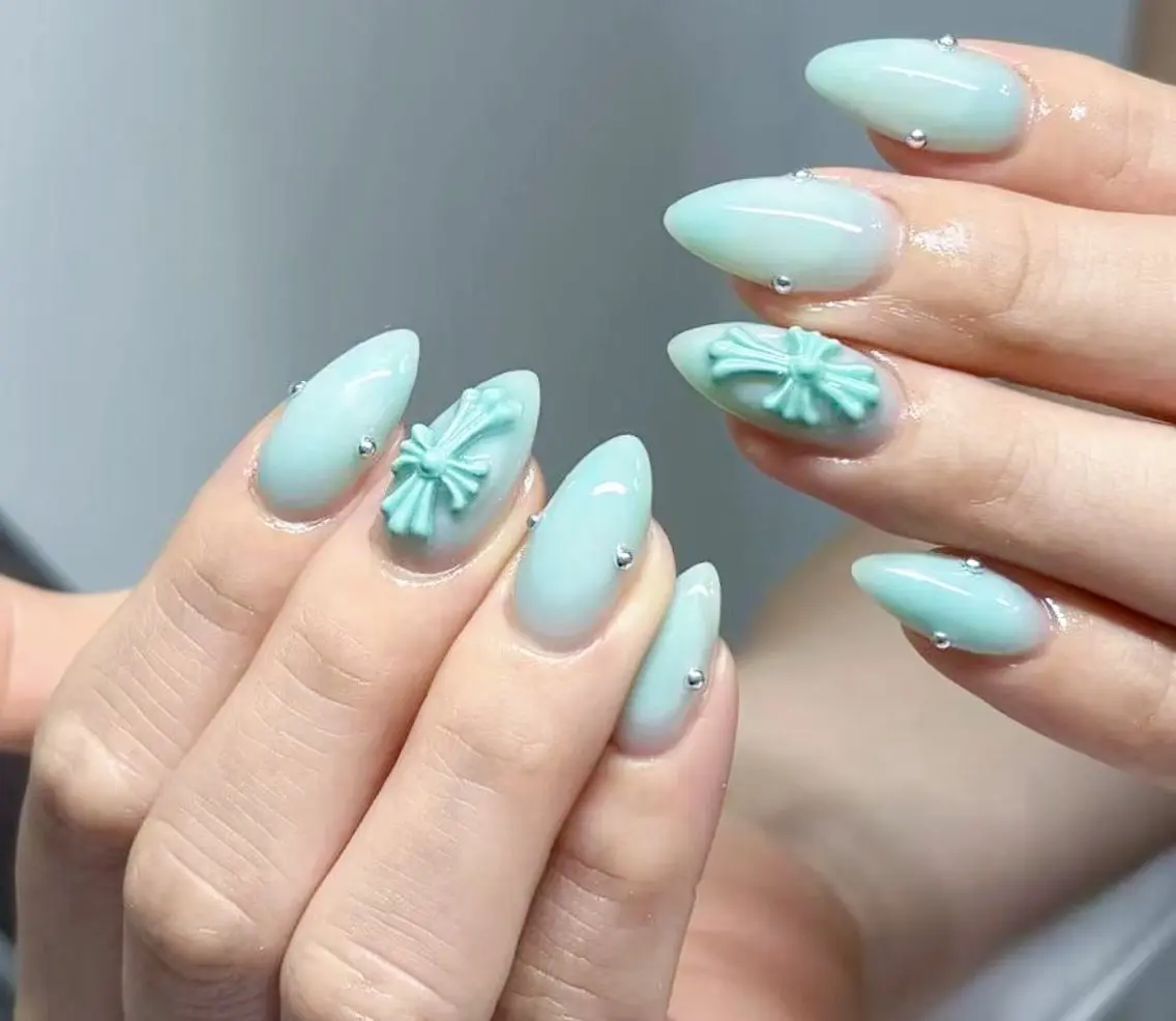 ネイル アートネイル ジェルネイル マグネットネイル Lu nailsalonのネイルデザイン