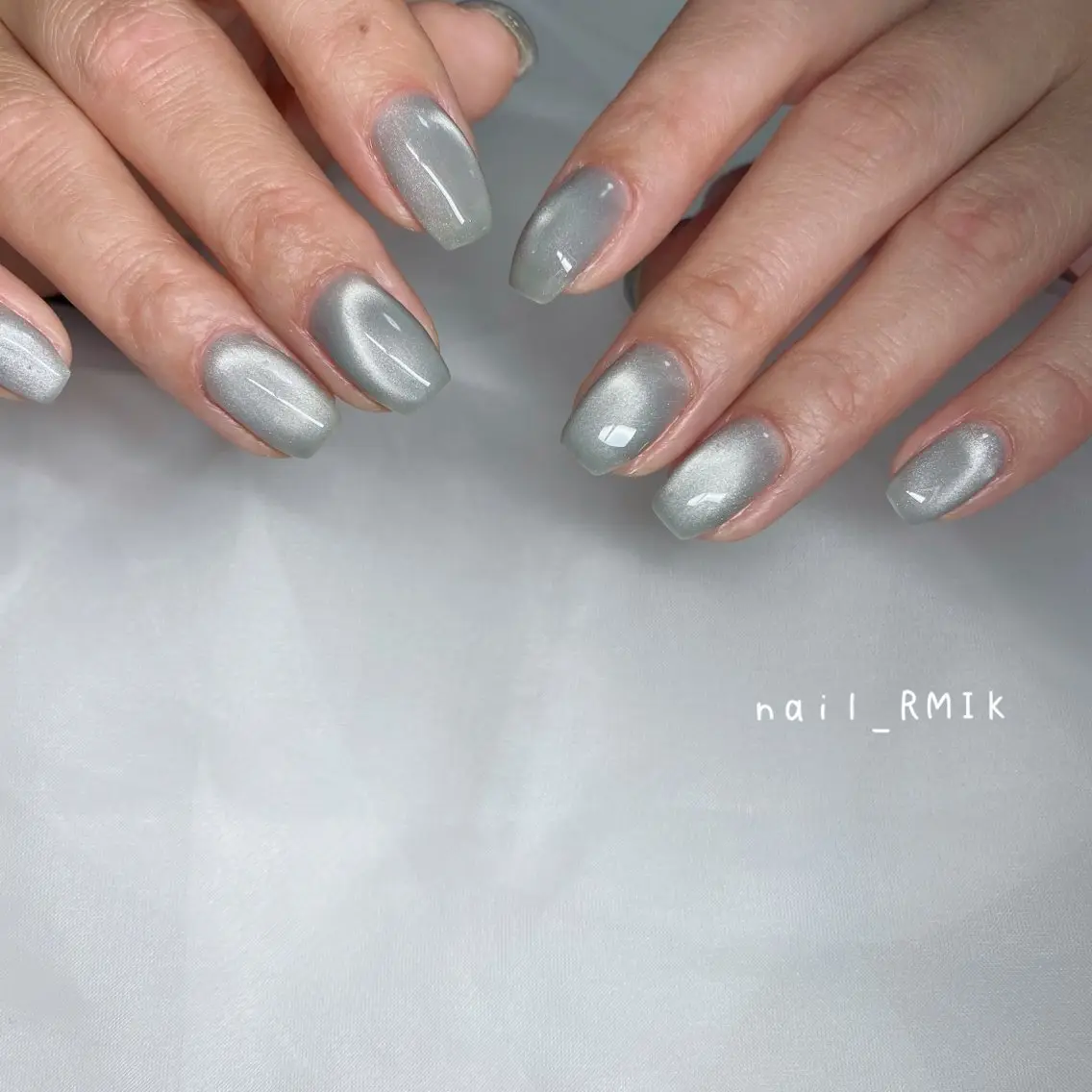 ネイル ジェルネイル マグネットネイル ハンドネイル nailsalon RMIKのネイルデザイン